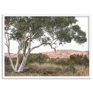 Gumtree Outback Landscape I - Art Print by Print and Proper, a Prints for sale on Style Sourcebook