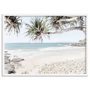 Sunshine Coast Beach - Art Print by Print and Proper, a Prints for sale on Style Sourcebook