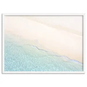 From Above | Whitehaven Beach - Art Print by Print and Proper, a Prints for sale on Style Sourcebook