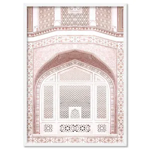 Pastel Dreams in the Amber Palace - Art Print by Print and Proper, a Prints for sale on Style Sourcebook