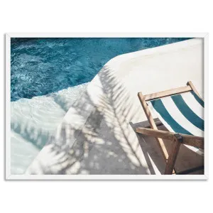 Daydreams by the Pool - Art Print by Print and Proper, a Prints for sale on Style Sourcebook