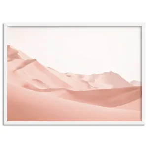 Sand Dunes in Pastel - Art Print by Print and Proper, a Prints for sale on Style Sourcebook
