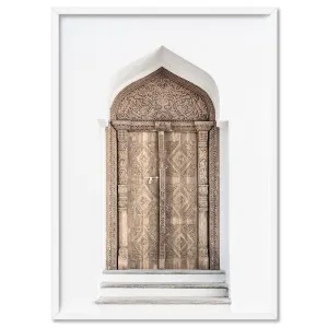 Ornate Carved Doorway - Art Print by Print and Proper, a Prints for sale on Style Sourcebook