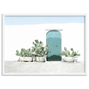 Desert Cactus Villa - Art Print by Print and Proper, a Prints for sale on Style Sourcebook