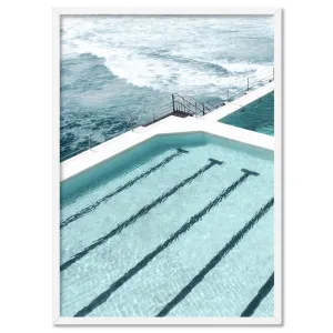 Bondi Icebergs Pool IX - Art Print by Print and Proper, a Prints for sale on Style Sourcebook
