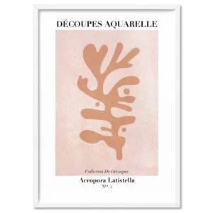Decoupes Aquarelle VIII - Art Print by Print and Proper, a Prints for sale on Style Sourcebook