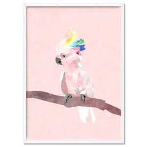 Galah Pop - Art Print by Print and Proper, a Prints for sale on Style Sourcebook