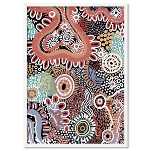 Canobie Dry Season Multicolour II - Art Print by Leah Cummins by Print and Proper, a Prints for sale on Style Sourcebook