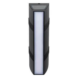 Saber IP54 Exterior Up / Down LED Wall Light, 16W, 3000K, Black by Vencha Lighting, a Outdoor Lighting for sale on Style Sourcebook