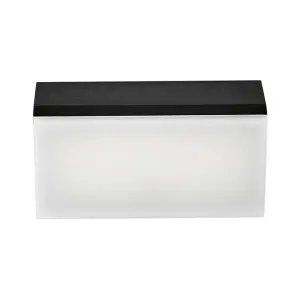 Harrington IP65 Exterior LED Wall Light, 10W, CCT, Black by Vencha Lighting, a Outdoor Lighting for sale on Style Sourcebook