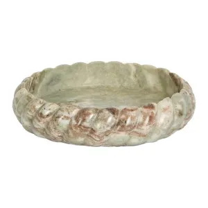 Twist Marble Shallow Bowl, Large by Florabelle, a Decorative Plates & Bowls for sale on Style Sourcebook