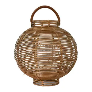 Eva Rattan Lantern, Small by Florabelle, a Lanterns for sale on Style Sourcebook