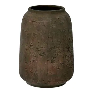 Landis Fiber Stone Tall Vase, Earth Brown by Florabelle, a Vases & Jars for sale on Style Sourcebook