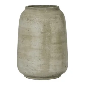 Landis Fiber Stone Tall Vase, Grey by Florabelle, a Vases & Jars for sale on Style Sourcebook