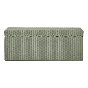 Belle Rattan Storage Bench, Sage by Florabelle, a Benches for sale on Style Sourcebook