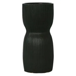 Austin Ceramic Vase, Large, Black by Florabelle, a Vases & Jars for sale on Style Sourcebook