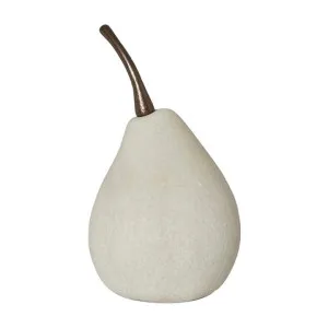 Pearlina Pear Sculpture Decor by Florabelle, a Statues & Ornaments for sale on Style Sourcebook