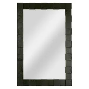 Monument Oak Timber Frame Wall Mirror, 105cm, Black by Florabelle, a Mirrors for sale on Style Sourcebook
