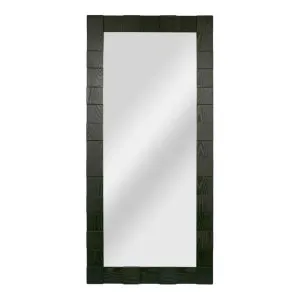 Monument Oak Timber Frame Floor Mirror, 160cm, Black by Florabelle, a Mirrors for sale on Style Sourcebook