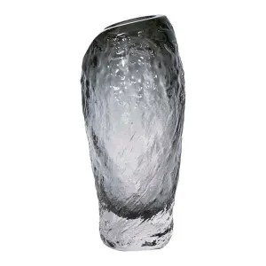 Rook Glass Vase, Large, Smoke by Florabelle, a Vases & Jars for sale on Style Sourcebook