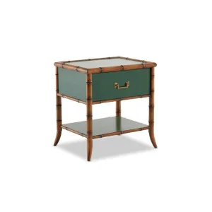 Bordeaux Bedside Table - Green by Wisteria, a Bedside Tables for sale on Style Sourcebook
