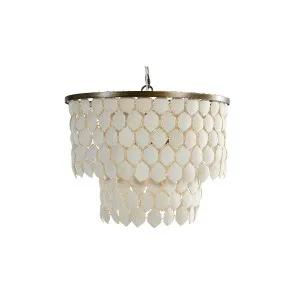 Andros Hanging Lamp - Natural by Wisteria, a Pendant Lighting for sale on Style Sourcebook