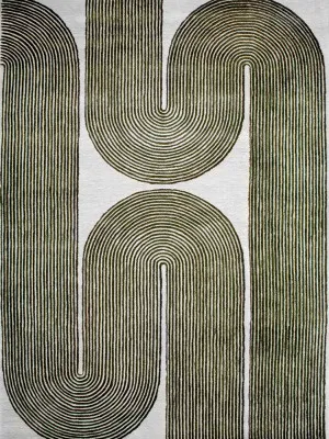 Viper Olive Rug | Green by Rug Addiction, a Contemporary Rugs for sale on Style Sourcebook