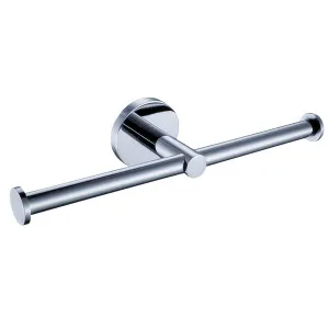 Arial Double Toilet Roll Holder Chrome by BUK, a Toilet Paper Holders for sale on Style Sourcebook