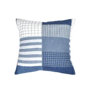 Classic Quilts Blue Inspirations European Pillowcase by null, a Cushions, Decorative Pillows for sale on Style Sourcebook