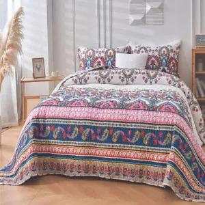 Classic Quilts St Clair Multi Coverlet Set by null, a Quilt Covers for sale on Style Sourcebook