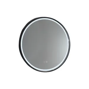 Sphere LED T Sens Mirror 800 With Demister Aluminum Frame by Remer, a Illuminated Mirrors for sale on Style Sourcebook