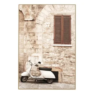 ROMAN HOLIDAY BOX FRAMED CANVAS PINE/PRE by OzDesignFurniture, a Prints for sale on Style Sourcebook