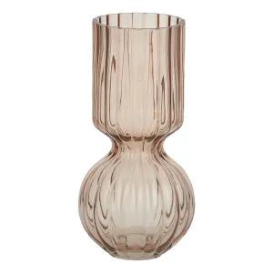 Arya Vase 15x30cm in Peach by OzDesignFurniture, a Vases & Jars for sale on Style Sourcebook
