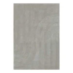 Summit Trail Rug 200x290cm in Light Grey by OzDesignFurniture, a Contemporary Rugs for sale on Style Sourcebook