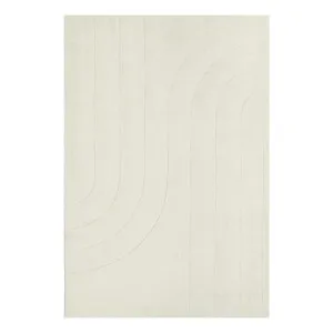 Summit Trail Rug 155x225cm in Off White / Cream by OzDesignFurniture, a Contemporary Rugs for sale on Style Sourcebook