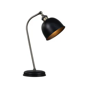 Lenna Metal Adjustable Desk Lamp, Black by Lexi Lighting, a Desk Lamps for sale on Style Sourcebook