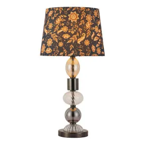 Aurelia Iron & Glass Base Table Lamp by Lumi Lex, a Table & Bedside Lamps for sale on Style Sourcebook