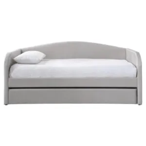 Morangie Fabric Day Bed with Trundle, Oatmeal by Brighton Home, a Sofa Beds for sale on Style Sourcebook