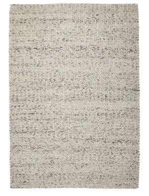 Farrah Marble Grey Braided Wool Rug by Miss Amara, a Contemporary Rugs for sale on Style Sourcebook