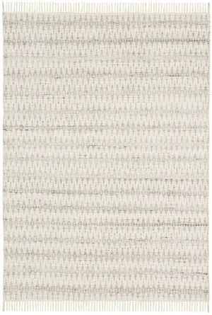 Alva Taupe & Ivory Flatweave Indoor Outdoor Rug by Miss Amara, a Persian Rugs for sale on Style Sourcebook