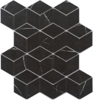 Euromarmo Pietra Grey Diamond Cube Polished Mosaic Tile by Beaumont Tiles, a Mosaic Tiles for sale on Style Sourcebook