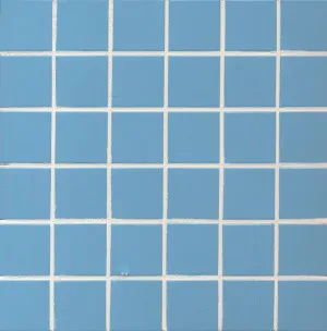 Swimmer Sky Blue Gloss Mosaic Tile by Beaumont Tiles, a Mosaic Tiles for sale on Style Sourcebook