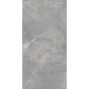 Quantum Dark Grey Polished Tile by Beaumont Tiles, a Marble Look Tiles for sale on Style Sourcebook