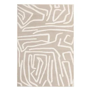 Serenade Kobi Rug 200x290cm in Natural by OZ Design, a Contemporary Rugs for sale on Style Sourcebook