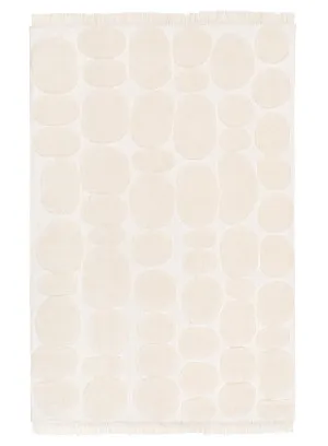 Jacinta Ivory Abstract Rug by Miss Amara, a Shag Rugs for sale on Style Sourcebook
