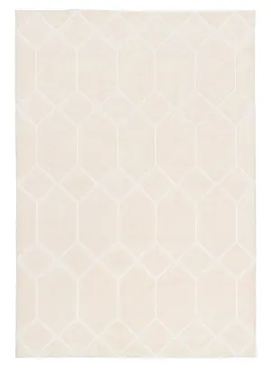 Elif Ivory Geometric Rug by Miss Amara, a Shag Rugs for sale on Style Sourcebook