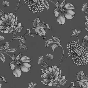 Laurel Midnight by Wortley, a Fabrics for sale on Style Sourcebook