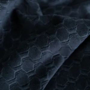 Honeycomb Navy by Wortley, a Fabrics for sale on Style Sourcebook