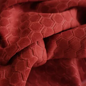 Honeycomb Burnt Orange by Wortley, a Fabrics for sale on Style Sourcebook