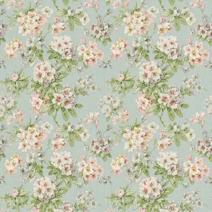 LF2230C Gertrude 1 Blue Green by Linwood, a Fabrics for sale on Style Sourcebook